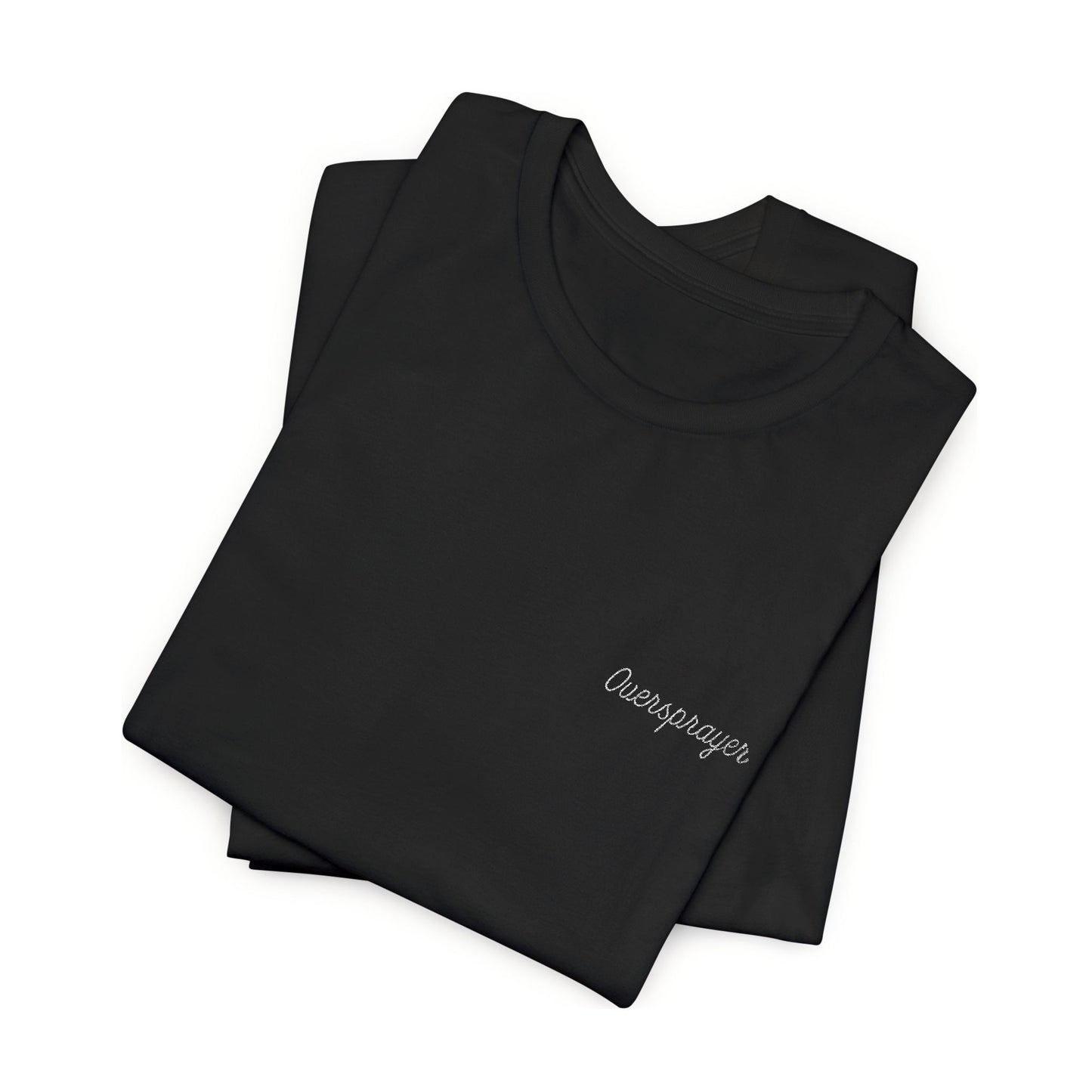 Oversprayer T-Shirt in White Embroidery (XS-5X)