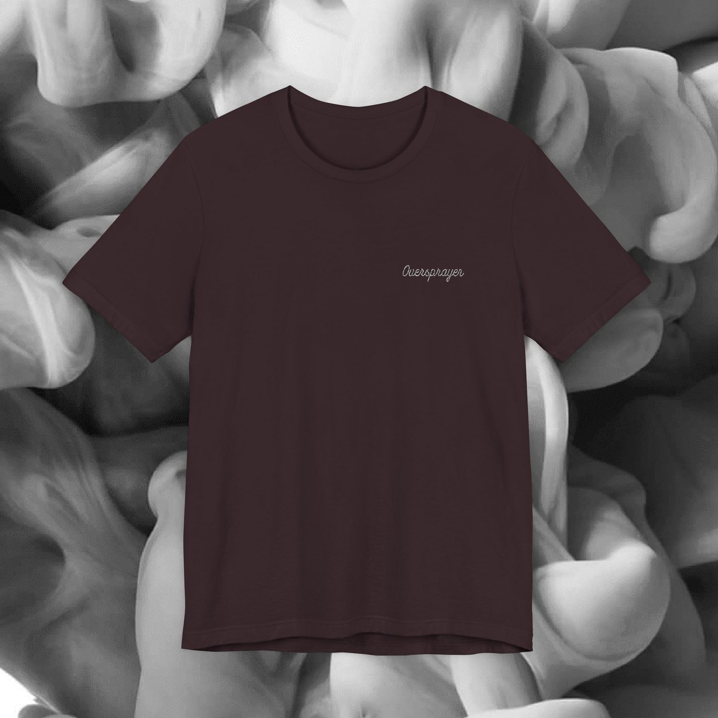 Oversprayer T-Shirt in White Embroidery (XS-5X)