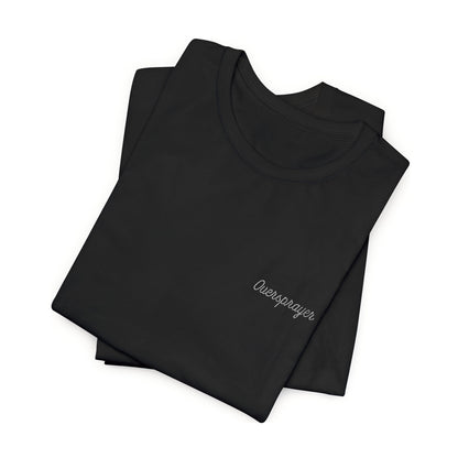 Oversprayer T-Shirt in White Embroidery (XS-5X)