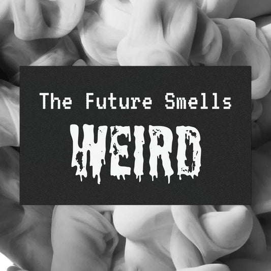 The Future Smells Weird Car Magnet