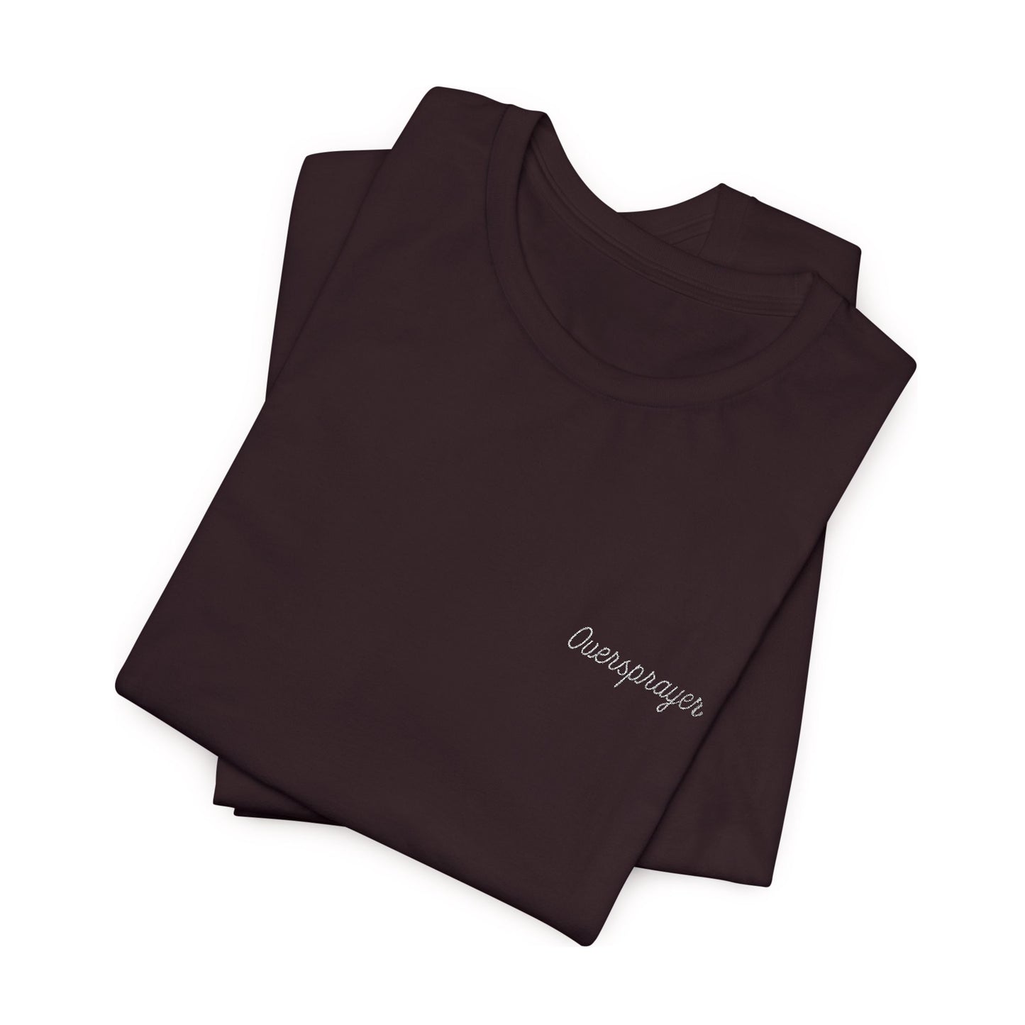 Oversprayer T-Shirt in White Embroidery (XS-5X)