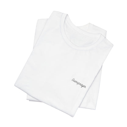 Oversprayer T-Shirt in Black Embroidery (More Colors)