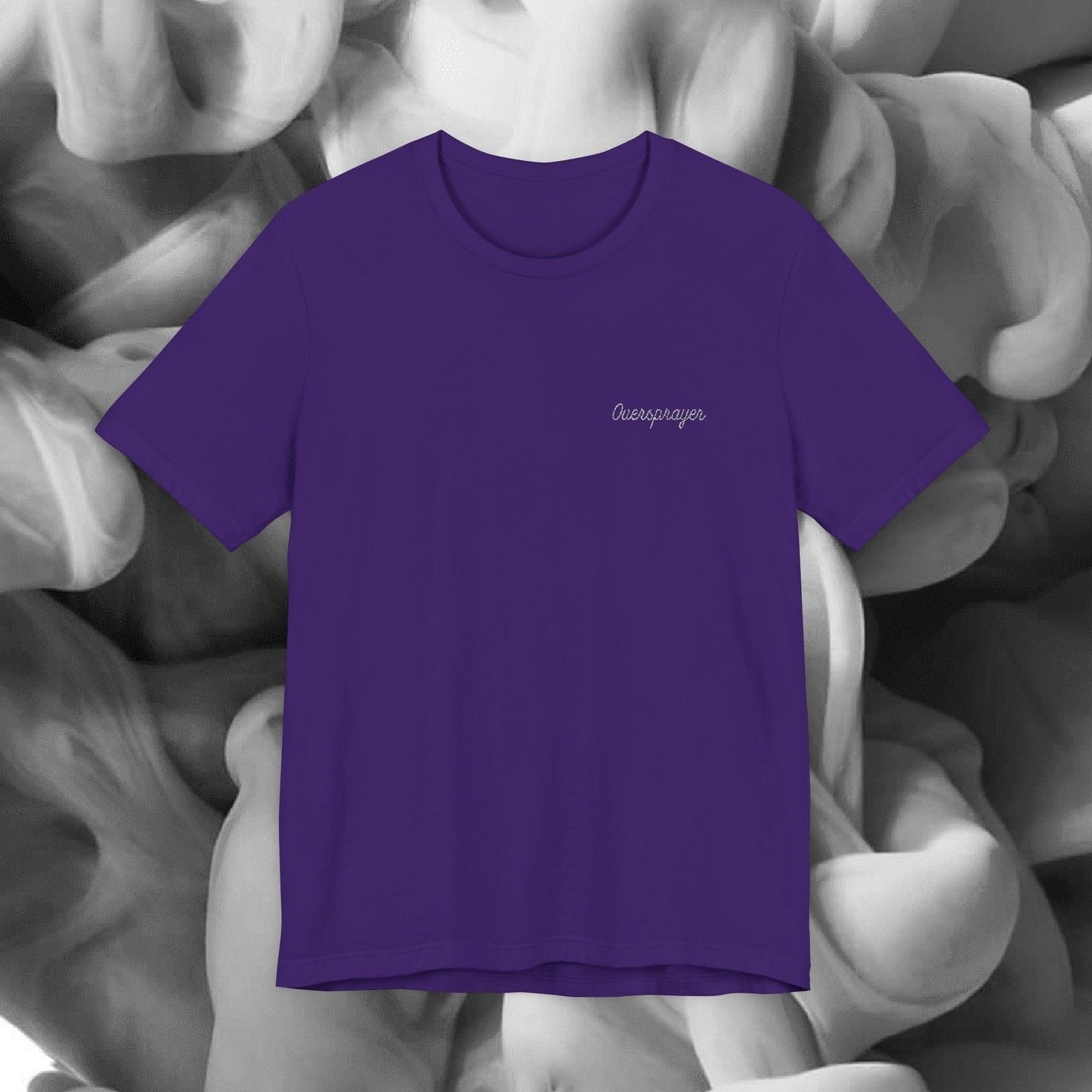 Oversprayer T-Shirt in White Embroidery (XS-5X)
