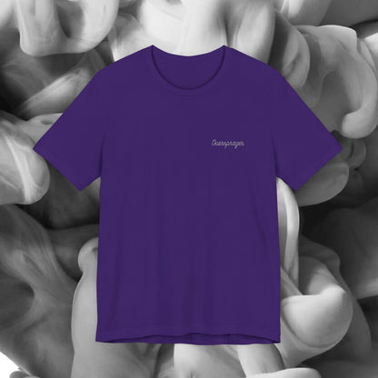 Oversprayer T-Shirt in White Embroidery (XS-5X)