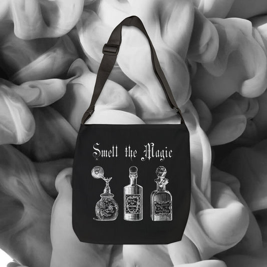 Smell the Magic Adjustable Tote Bag