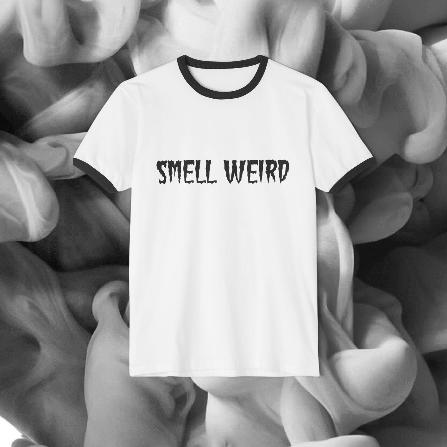 Smell Weird Ringer T-Shirt (XS-3XL)