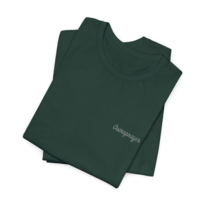 Oversprayer T-Shirt in White Embroidery (XS-5X)