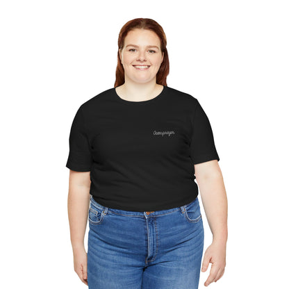 Oversprayer T-Shirt in White Embroidery (XS-5X)