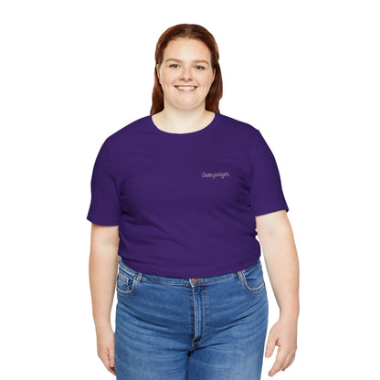 Oversprayer T-Shirt in White Embroidery (XS-5X)