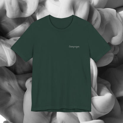 Oversprayer T-Shirt in White Embroidery (XS-5X)