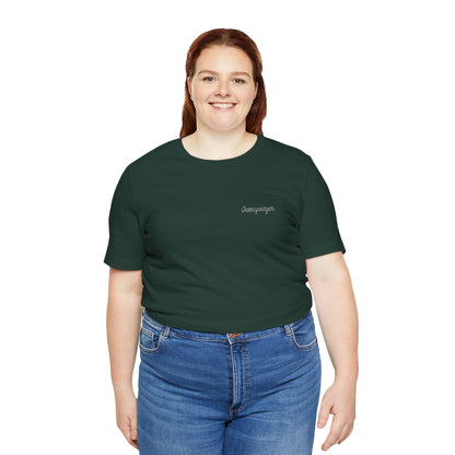 Oversprayer T-Shirt in White Embroidery (XS-5X)