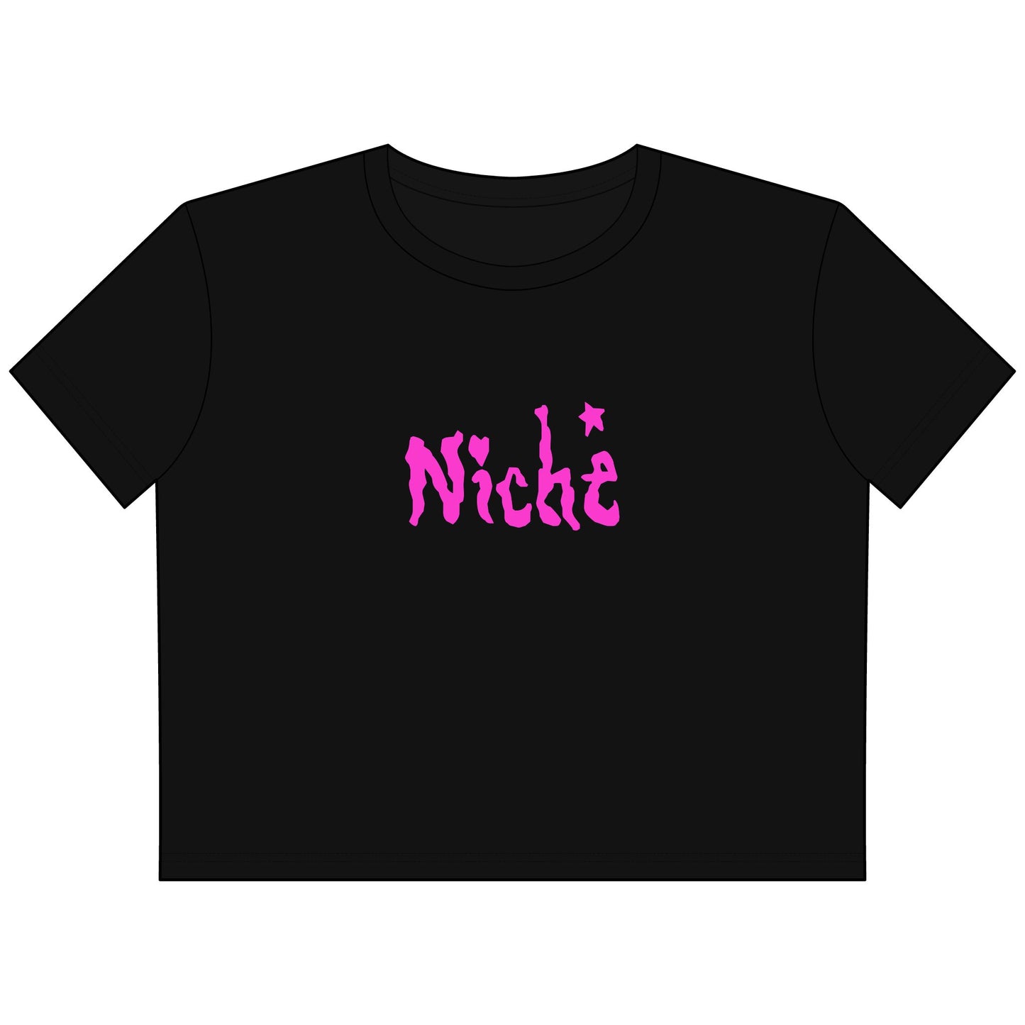 Whimsical Niche Cropped Boxy Tee