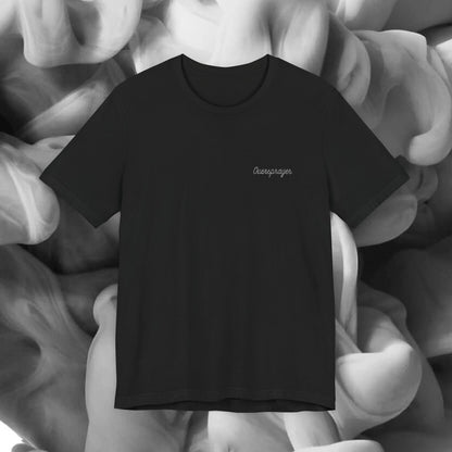 Oversprayer T-Shirt in White Embroidery (XS-5X)