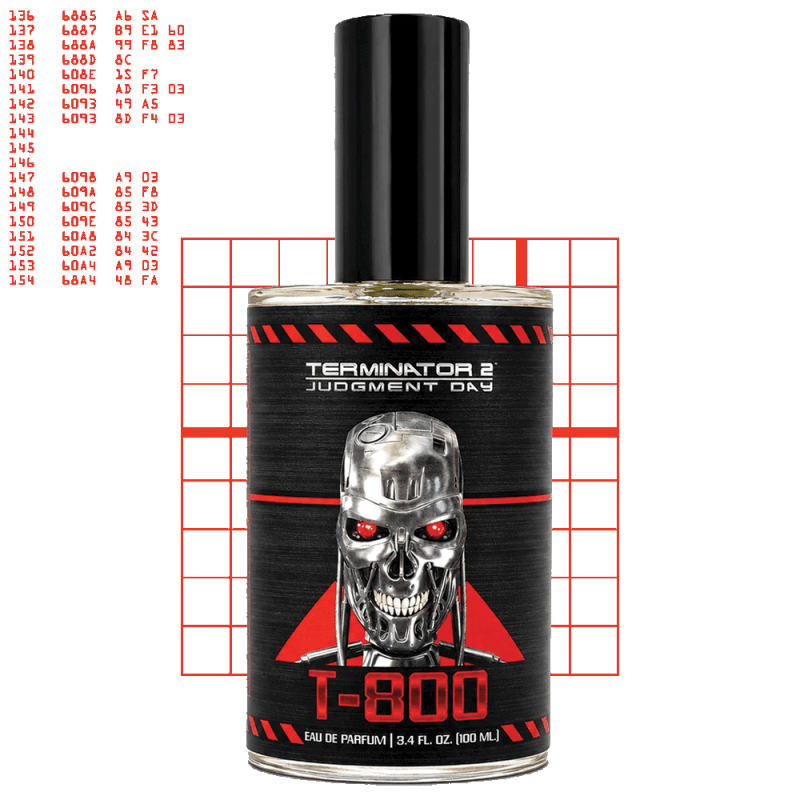 T-800 EDP Fragrance: Terminator 2